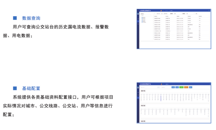 公交站安全用電云平臺(tái)